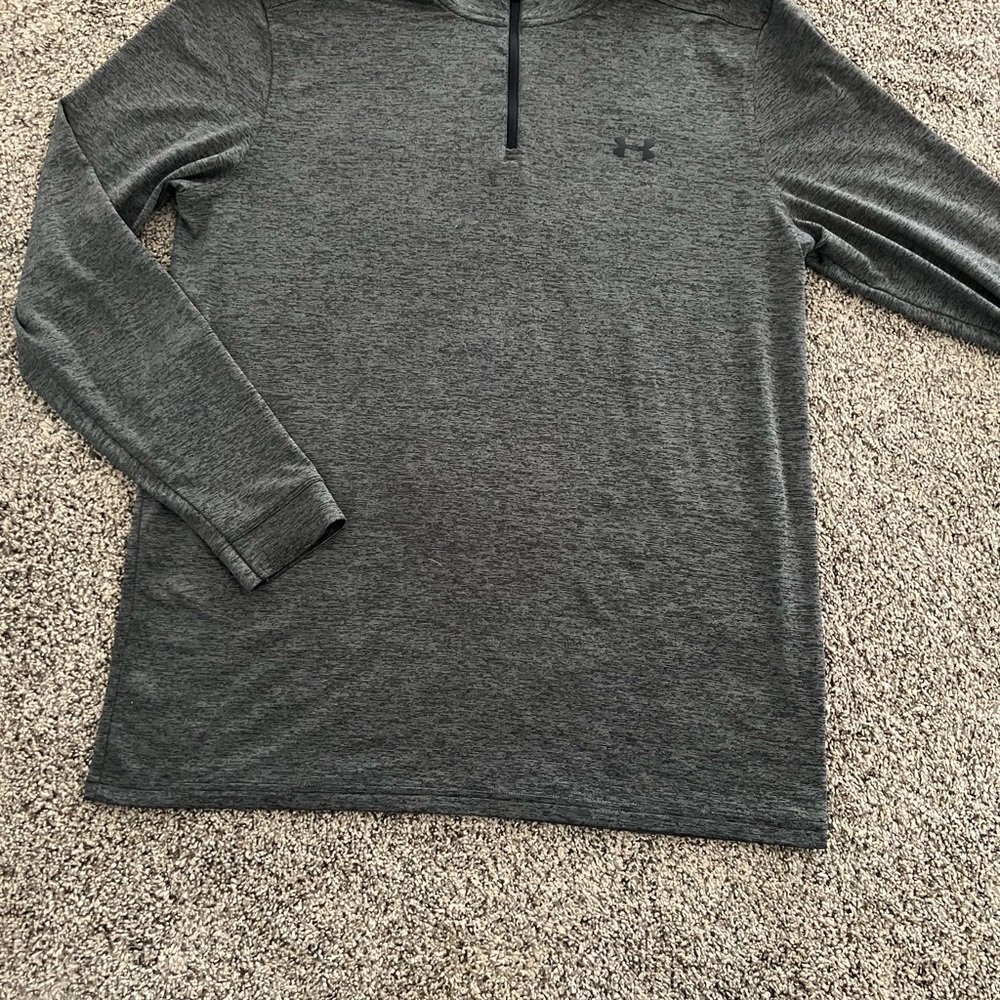 Under Armour Men's Charcoal Long Sleeve Shirt
